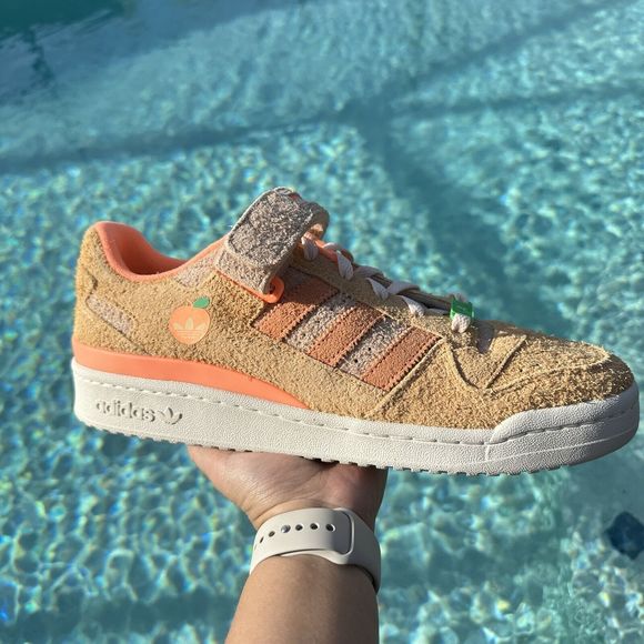 Adidas Originals Forum Low x Snipes Low Peach Tree Men’s Shoes IF7989 - Picture 4 of 13
